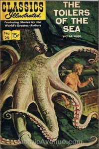 Classics Illustrated (Gilberton) #56 (3rd) FN ; Gilberton | Toilers of the Sea H