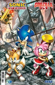 Sonic the Hedgehog x Godzilla #1 COVER BUNDLE Covers A Thru E PRESALE