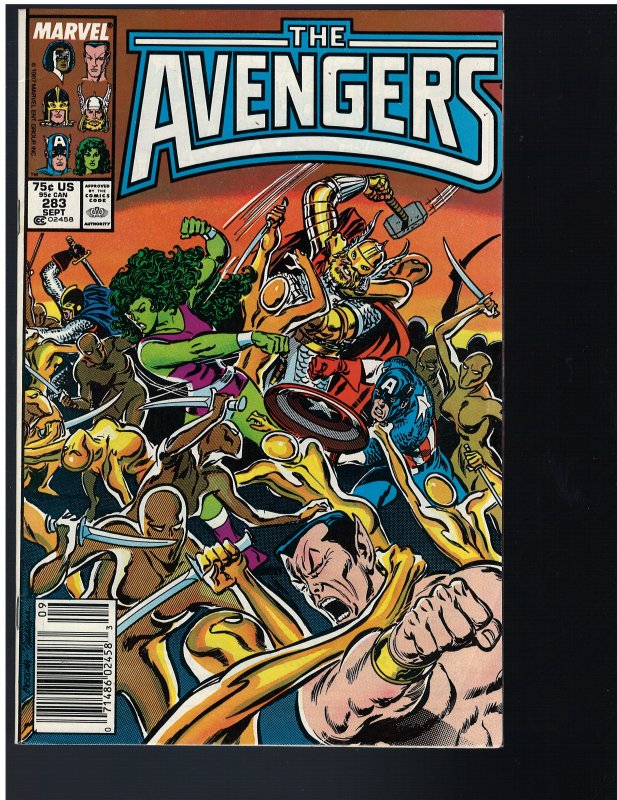 Avengers #283 (Marvel, 1987) VF+