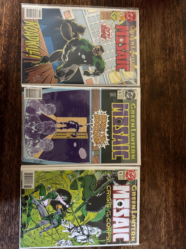 Green Lantern: Mosaic 1-6 Newsstand Editions