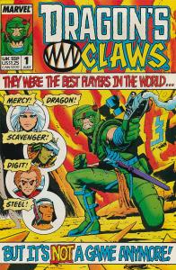Dragon's Claws #1 VG ; Marvel UK | low grade comic