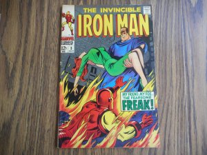 IRON MAN # 3 KEY HAPPY HOGAN BECOMES THE FEAK WOW!!! HIGHERE GRADE GEM