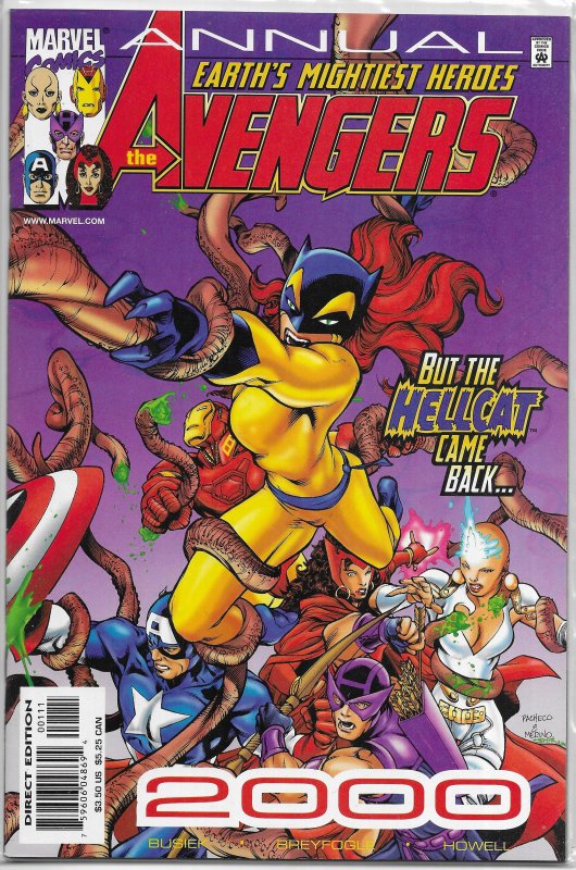 Avengers (vol. 3, 1998) Annual 2000 VF/NM Busiek/Breyfogle/Howell, Hellcat