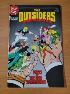 The Outsiders #3 Direct Market Edition ~ NEAR MINT NM ~ 1986 DC Comics