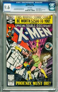 X-Men #137 CGC 9.6! White Pages! cracks on slab