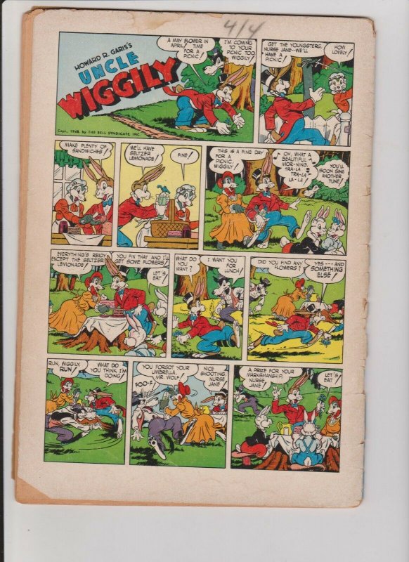 UNCLE WIGGLY DELL FOUR COLOR #276 1954