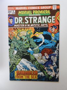 Marvel Premiere #6 (1973) FN+ condition stain back cover