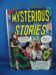 MYSTERIOUS STORIES 2 VG 1954 PREMIER MAGAZINES