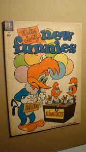 NEW FUNNIES 207 ** WOODY WOODPECKER DELL COMICS 1954 WALTER LANTZ