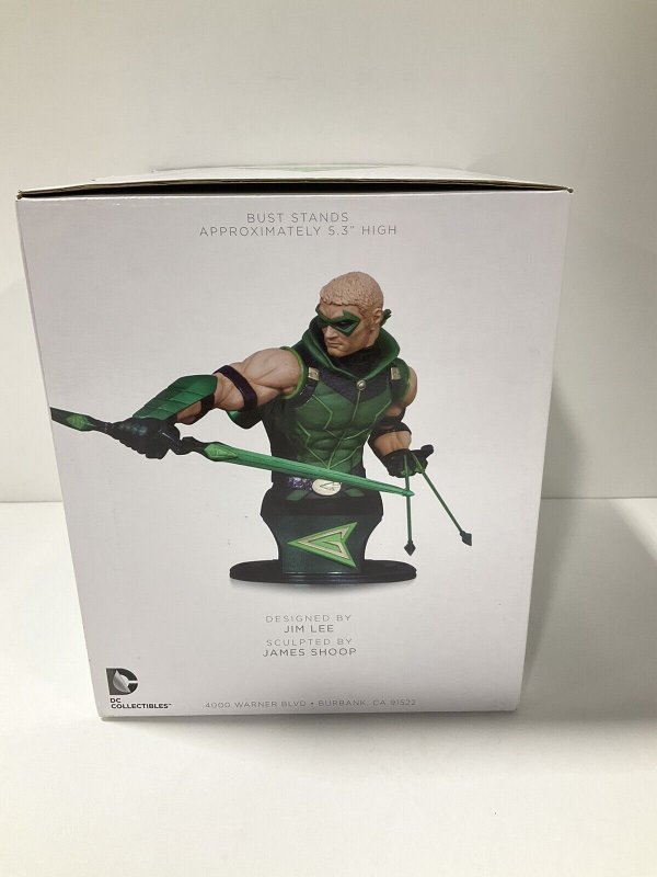 DC COMICS SUPER HEROES GREEN ARROW BUST JIM LEE LMTD 1482/2500 BROKEN ARROWS 