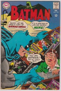 Batman #199 (F-)