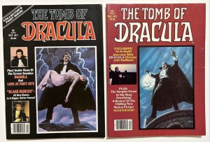 Tomb of Dracula Magazine #1–6 Complete Set Marvel (#4 is low grade)