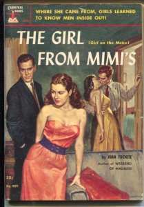 Carnival Books #909 1952-Hanro-Girl From Mimi's-Joan Taylor-GGA-FN+