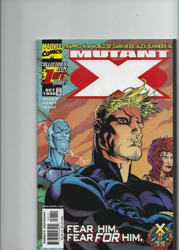 Mutant X collectores item 1St issue