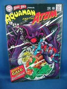 BRAVE AND THE BOLD 73 VF AQUAMAN ATOM 1967