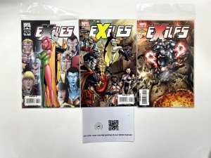 4 Exiles Marvel Comic Books # 87 88 89 Avengers Defenders Spiderman 71 JS15