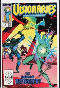 Visionaries #3 Direct Edition (1988) Visionaries