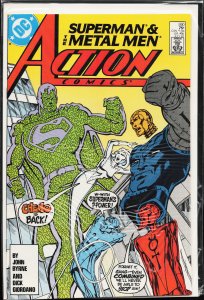 Action Comics #590 (1987) Metal Men