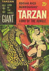 Tarzan, Lord of the Jungle (Gold Key) #1 VG ; Gold Key | low grade comic Giant 1