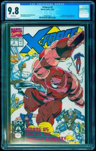 X-Force # 3 CGC 9.8 Marvel 1991 White Pages   