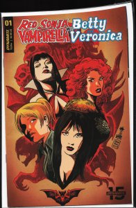 Red Sonja and Vampirella Meet Betty and Veronica #1 Cover B (2019) Vampirella