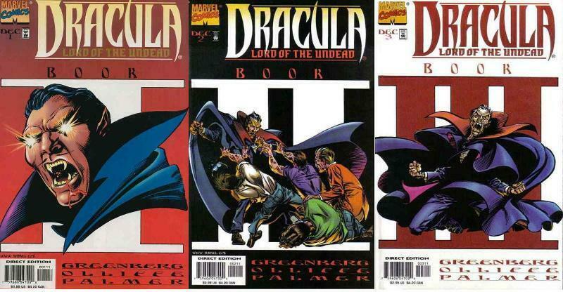 DRACULA LORD OF THE UNDEAD (1998) 1-3  COMPLETE!