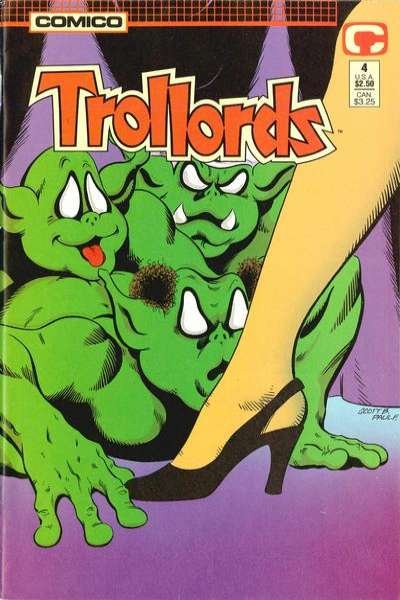 Trollords (1988 series) #4, NM- (Stock photo)