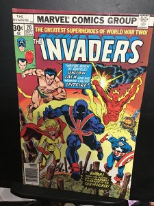 The Invaders #20 (1977) Union Jack, Spitfire Key! VF/NM, very first marvel story