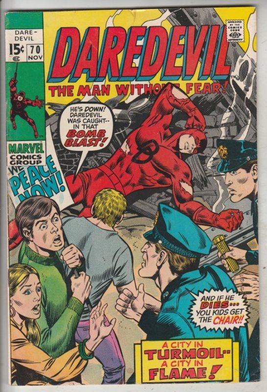 Daredevil #70 (Nov-70) VF/NM High-Grade Daredevil