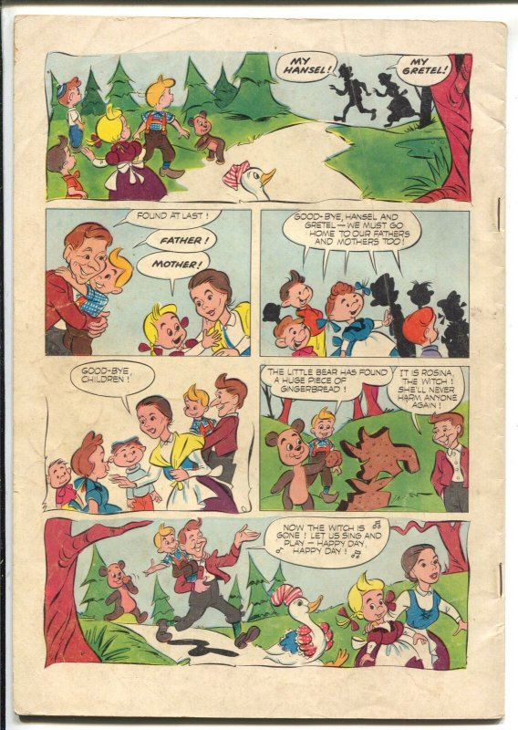 Hansel & Gretel-Four Color Comics #590 1954-Dell-Nichael Myerberg-VG