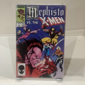 Mephisto Vs #3 The X-Men Marvel Jun 1987 Part Of Limited Series