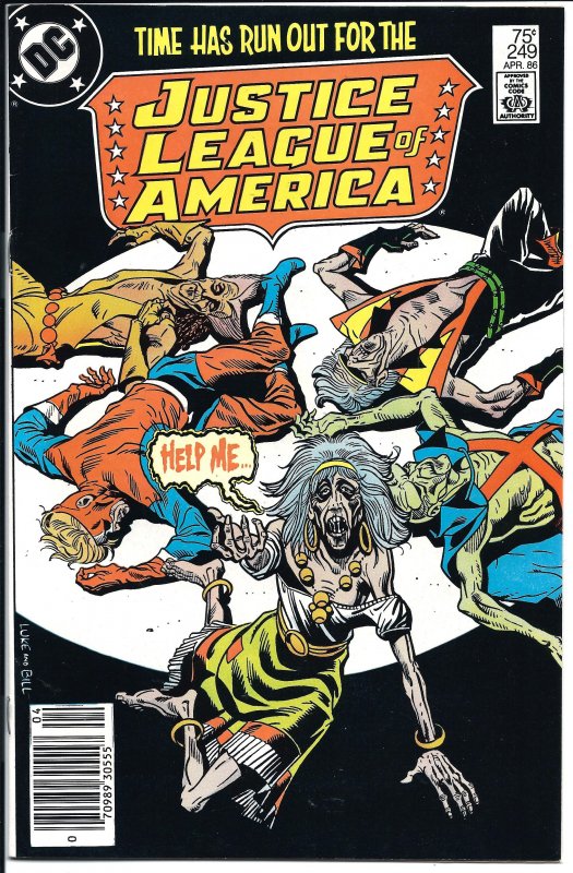 Justice League of America #249, April., 1986 (VF+)