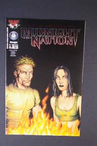 Midnight Nation #4 January 2001 1st Printing j. Michael Stra