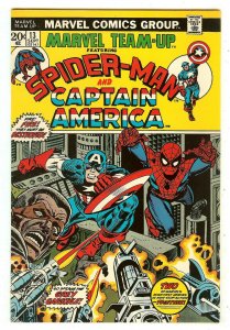 Marvel Team-Up 13   Spiderman & Captain America