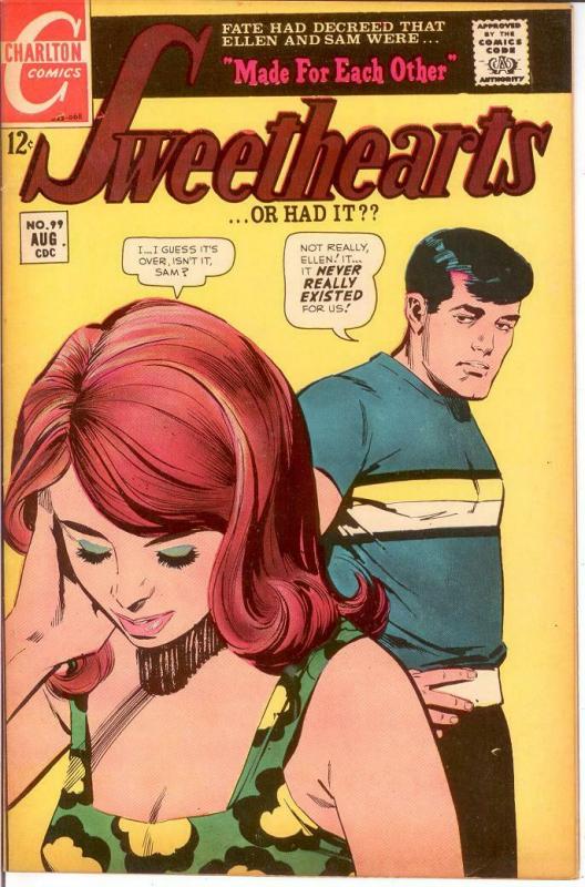 SWEETHEARTS (1954-73 CH) 99 VF Aug. 1968 COMICS BOOK