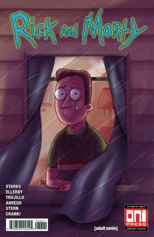 RICK and MORTY #36, 1st, NM, Grandpa, Oni Press,from Cartoon, 2015, Variant