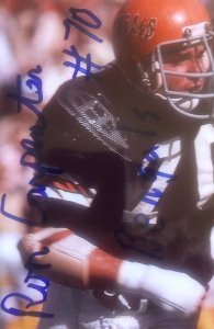 Ron Carpenter – NC State, Bengals, signed 4x6