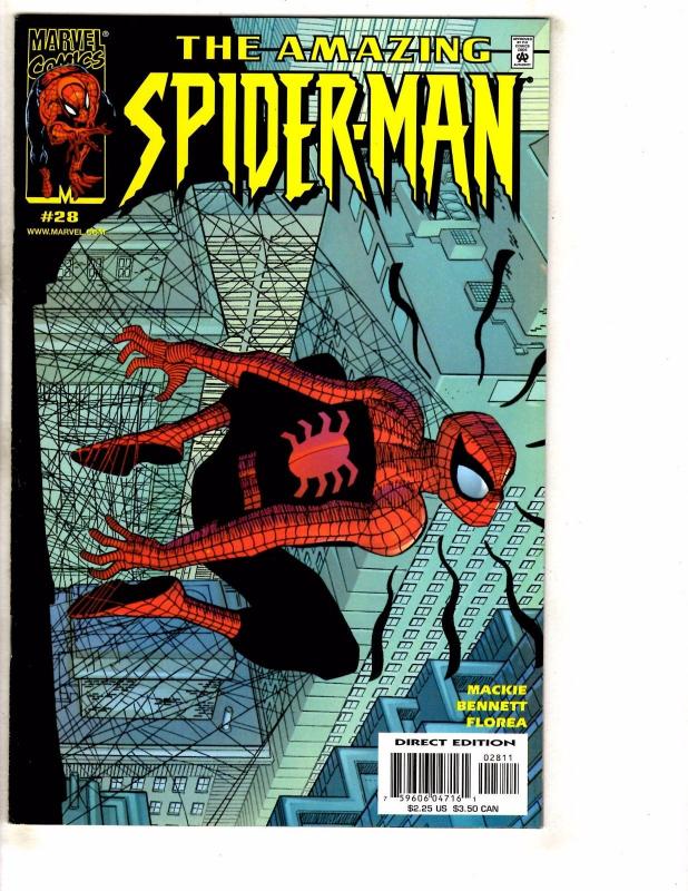 3 Amazing Spider-Man Marvel Comic Books # 28 30 31 NM Range Campbell J268