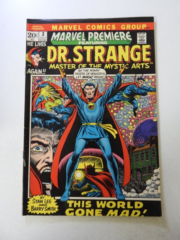 Marvel Premiere #3 (1972) VF- condition