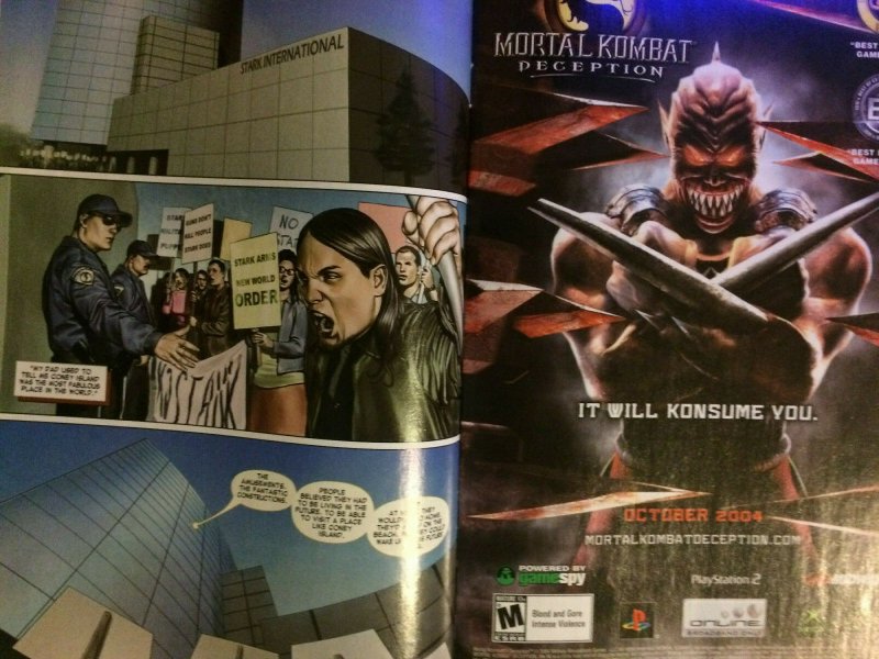 Invincible Iron Man #1 2005 Ellis Extremis Part 1 NM Marvel Comics 