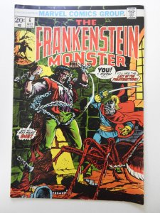 The Frankenstein Monster #6  (1973) Search for Last Frankenstein! Sharp Fine!!