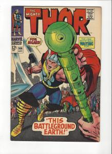 The Mighty Thor #144 (1st)  Lee/Kirby The Enchanters HI- Grade