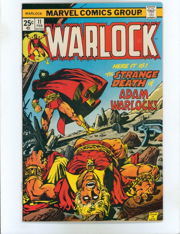 Warlock #11 1st app. of The In-Betweener, Death of Magus