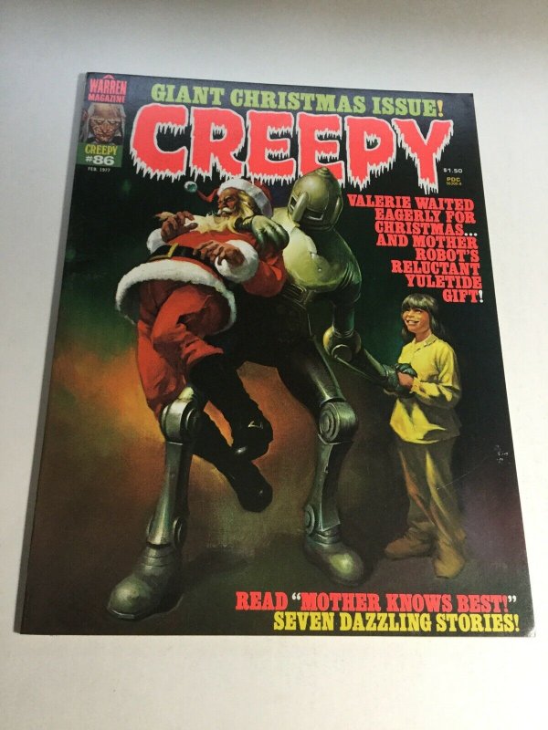 Creepy 86 Vf Very Fine 8.0 Warren Magazine