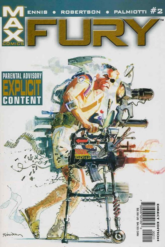 Fury (2nd series) #2 VF/NM; Marvel | save on shipping - details inside 