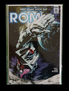 ROM #0-2 Run FCBD Exclusive Ryall Gage Messina IDW 2016 VF Space Knight