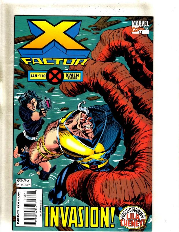 13 X-Factor Marvel Comics #108 109 110 111 112 113 114 115 116 117 118 119+ MF11