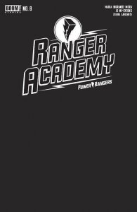 RANGER ACADEMY #8 CVR B BLACK BLANK SKETCH VAR (PRESALE 6/05/24)