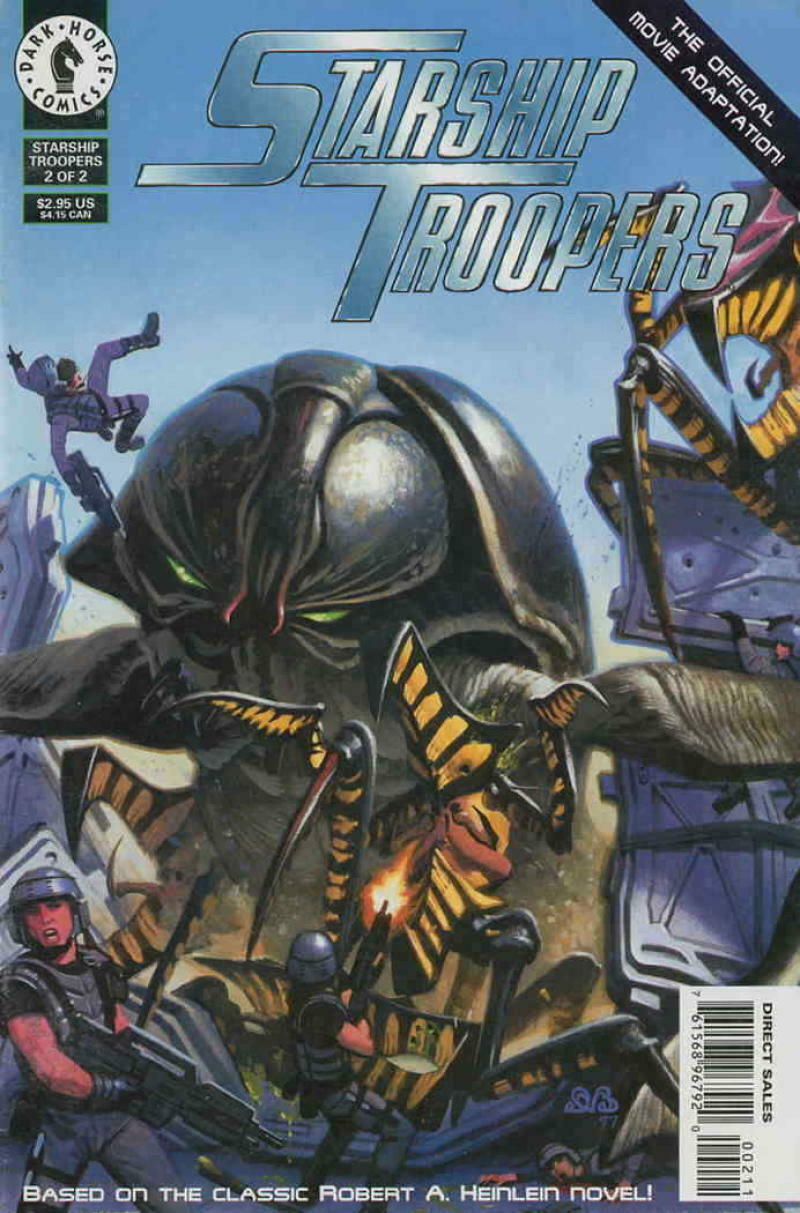 starship troopers book bugs