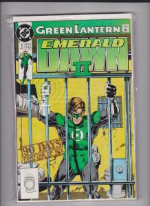 GREEN LANTERN EMERALD DAWN II  V1 #'s 1 thru 6 1991